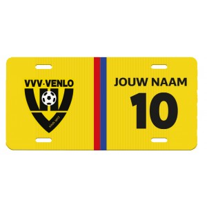 Nummerbord VVV Venlo Nummerbord VVV Venlo